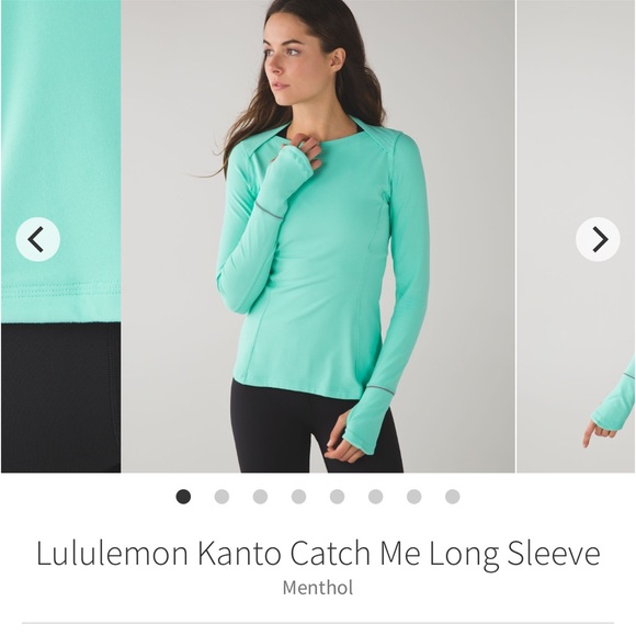 Sz6 Lululemon Kanto Catch Me Long Sleeve
Menthol - Picture 8 of 10